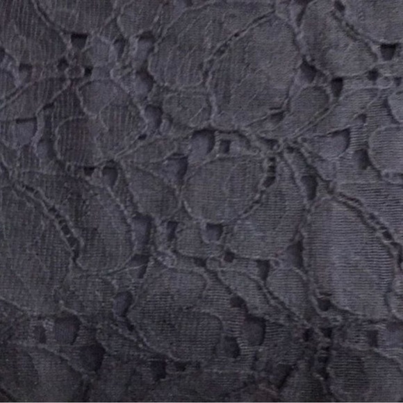 NWT Lauren Ralph Lauren Navy Lace Midi Dress - Picture 2 of 4